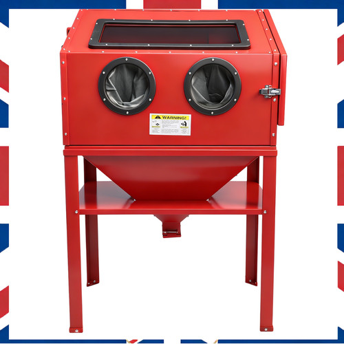 Sandblasting cabinet red - sandblasting,