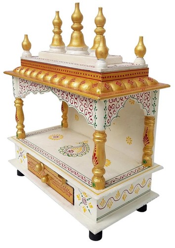 Indian wooden temple puja - wooden,