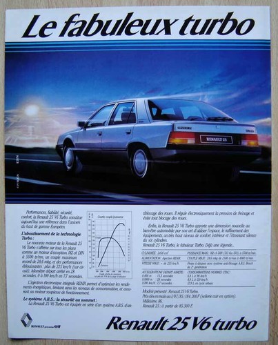 Advertising paper renault - advertising,