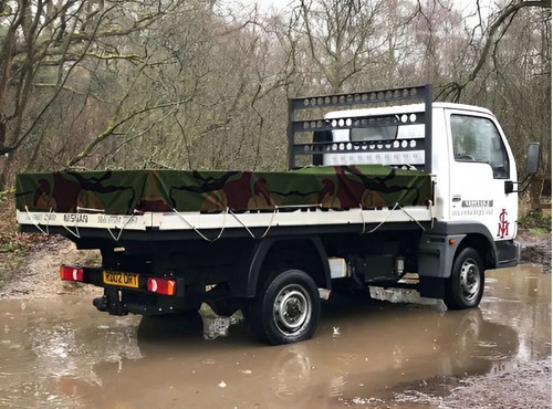 Transit tipper truck tarpaulin - transit,