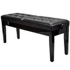 Piano Stool Adjustable Double