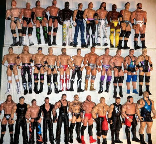 Wwe wrestling figures mattel - wwe,