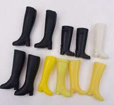 Daisy Yellow Black Boots