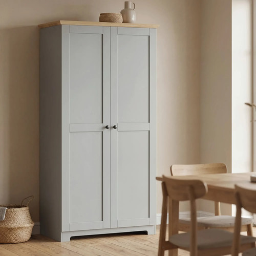 Wooden kitchen pantry cupboard - wooden,