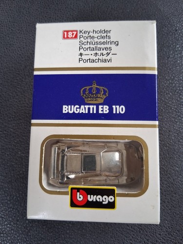 Rare burago bugatti eb - burago, 1/87