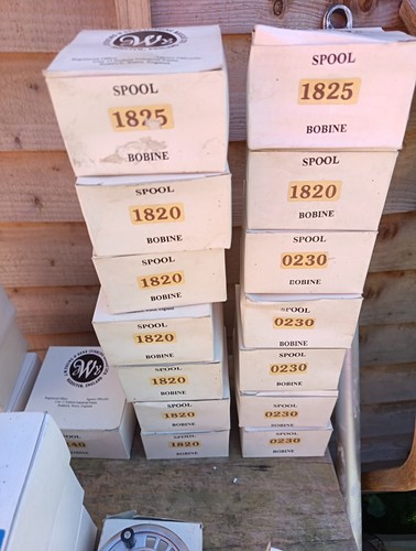 Joblot vintage spare spools - of,