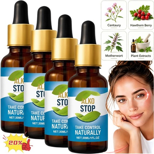Alko stop drops natural - stop, herbal