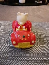 Rupert Bear vintage small car and figureine