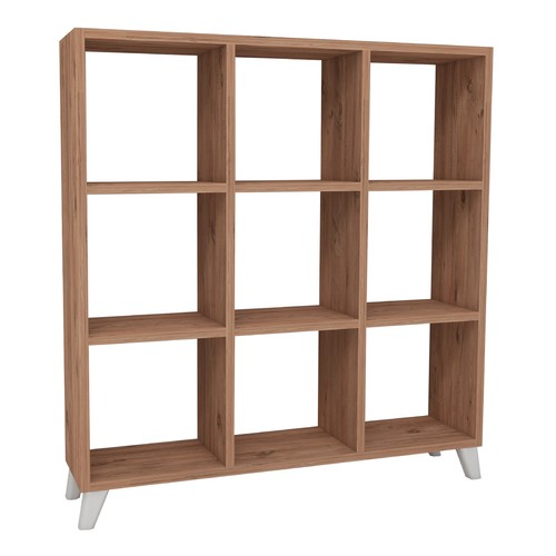 Cube square bookcase with - cube,