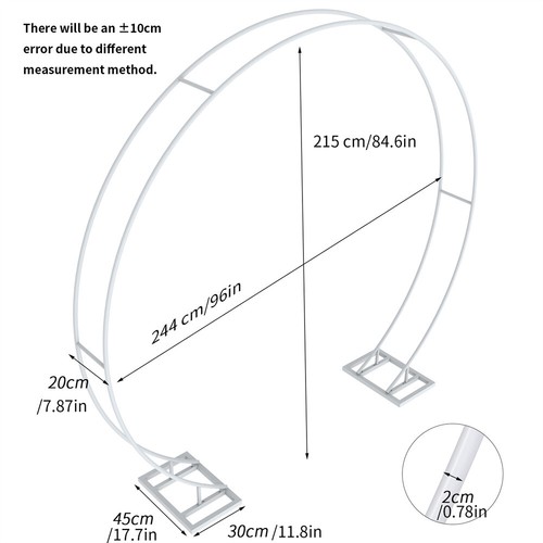 Heavy duty metal - metal, pole