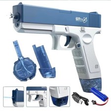 High-Capacity Electric Water Gun for Kids & Adults - Powerful Water Blaster
