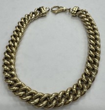 9ct Solid Gold Cuban Bracelet