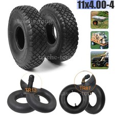 2x Tyre 11x4.00-4 / 2x Inner