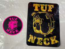 1980s Tuf Neck Decals Set Pair