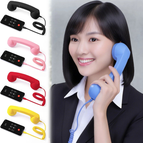 Retro telephone handset for - retro,