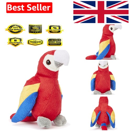 100 recycled plush parrot - recycled,