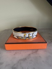 Beautiful Hermes Enamel Bangle
