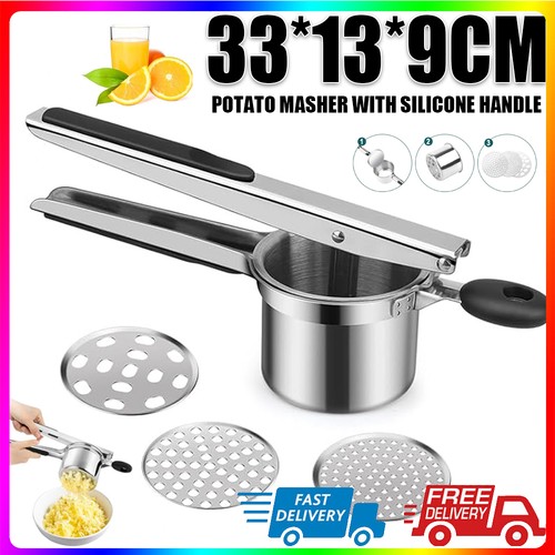 Heavy duty steel potato ricer - duty,