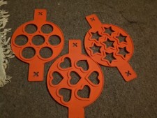 3 Shaped Soap Moulds