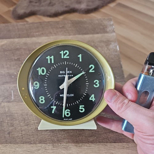 Vintage clock westclox - clock,
