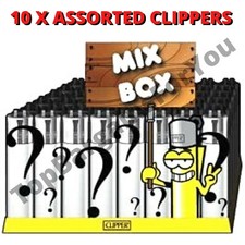 10 x Clipper Lighters Full Set