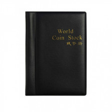 120 Coin Collection Holder Album – Compact Coin Collector Book - 0552