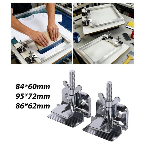 Silk screen printing hinge - silk,