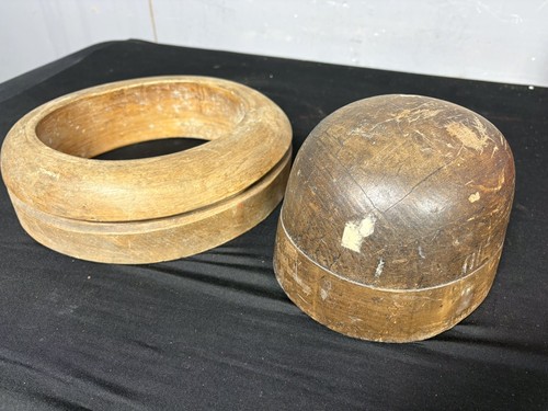 Vintage millinery hat block - ,