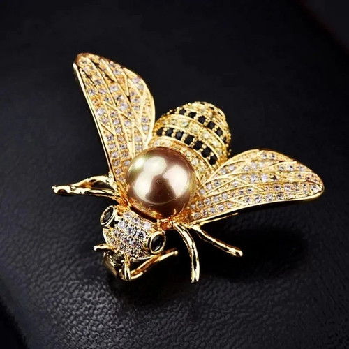 Design insect bee brooch - design,