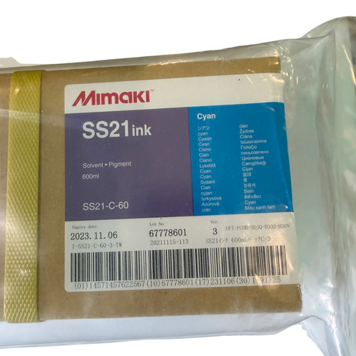 Oem mimaki ss21 600ml ink - ss21,