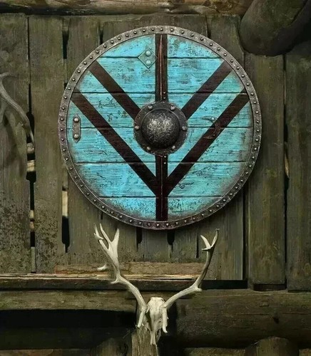 Viking shield battle ready - 22", battle-ready