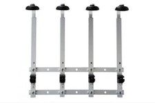 4x (70cl/1L) Bottle, Wall Bracket Rack, BRACKETS ONLY Bar, Pub, Club Equipment