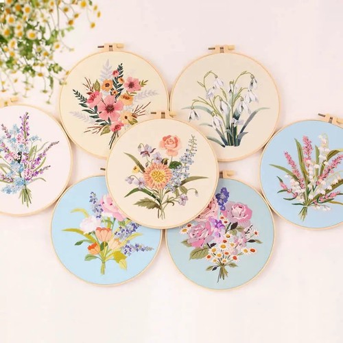 Embroidery kit for beginners - for,
