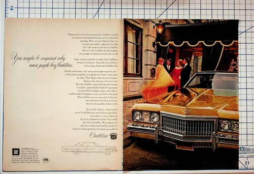 1972 cadillac magazine - 1972, ad
