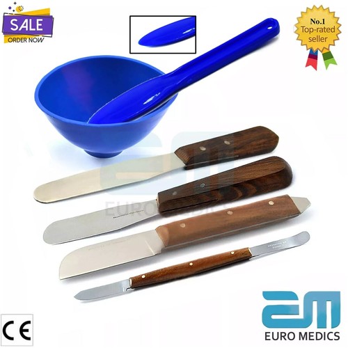 Dental mixing bowl with - mixing,