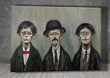L. S. Lowry Father and Two