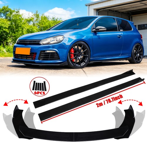 Front bumper splitter lip body - front,