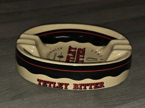 Tetley bitter ceramic ashtray - bitter,