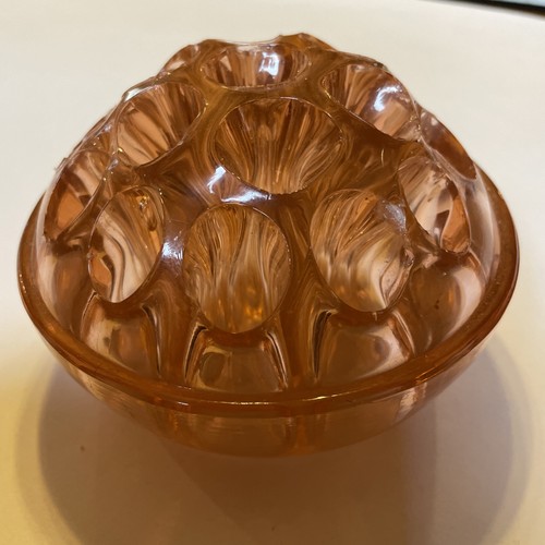 Vintage glass flower frog - glass, 19