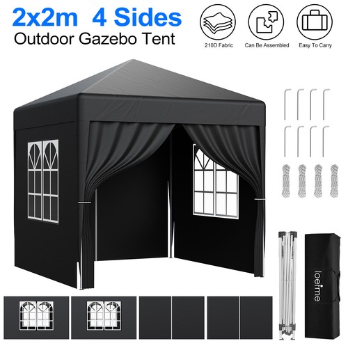 Loefme 2x2m garden pop - 2x2m, up