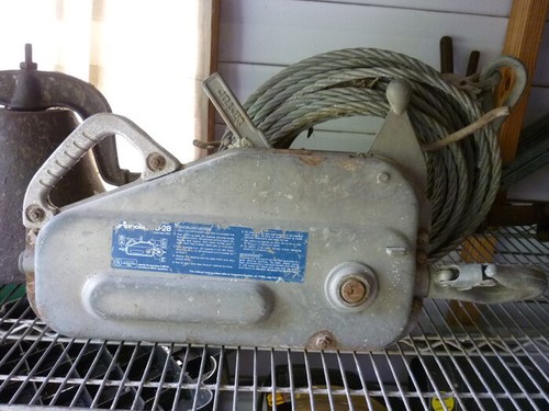 Tirfor griphoist winch - tirfor,