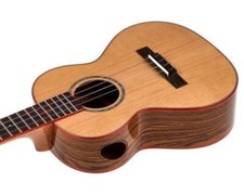 KAI KTI-700 SOLID CEDAR TOP TENOR UKULELE GLOSS WITH GIGBAG