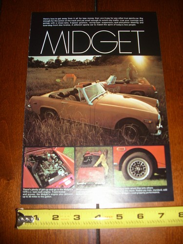 1971 midget original - mg, ad