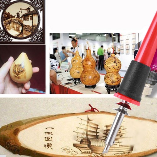 Soldering iron set wood - soldering,
