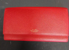 Smythson Leather Travel Wallet