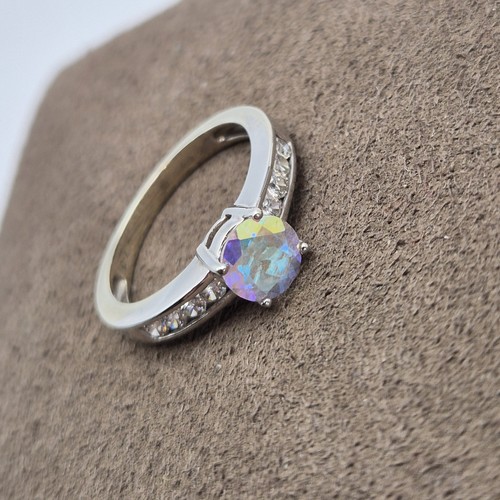 9ct white gold mercury - 9ct, mystic