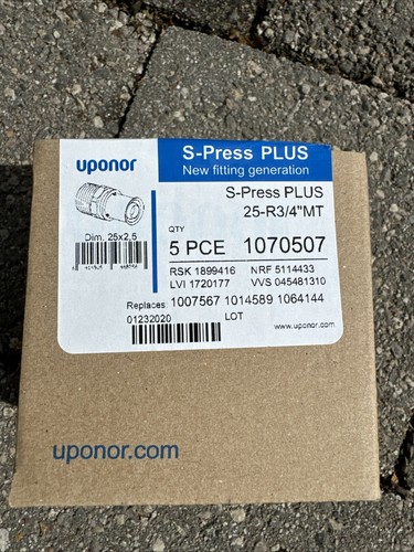 Uponor press plus - 25, r3/4