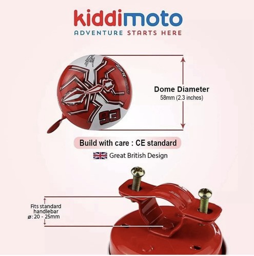 Kiddimoto red spider - kiddimoto,