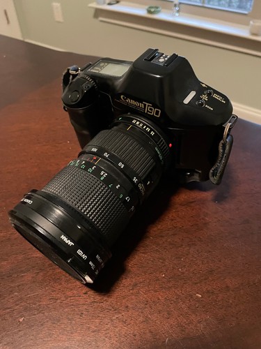 Complete canon t90 camera - complete, 35