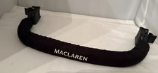 MACLAREN BUGGY BUMPER BAR IN BLACK FOR QUEST TECHNO XT TRIUMPH VOLO RARE